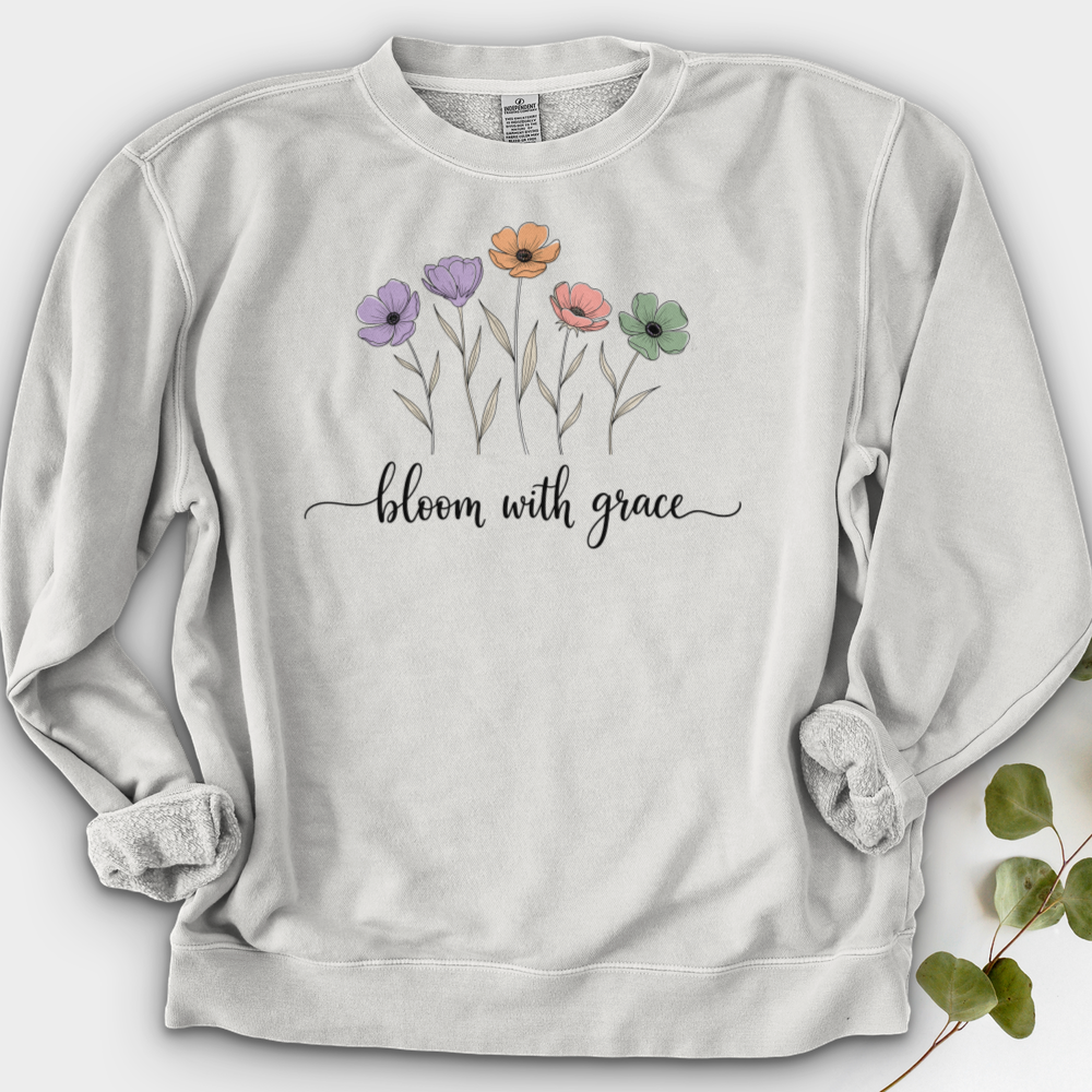 Bloom With Grace Crewneck