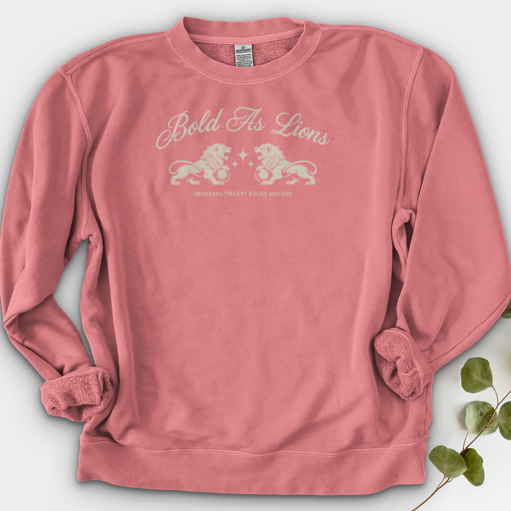 Bold as Lions Crewneck