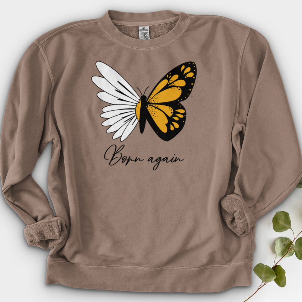 Butterflies And Daisy Crewneck