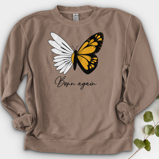 Butterflies And Daisy Crewneck