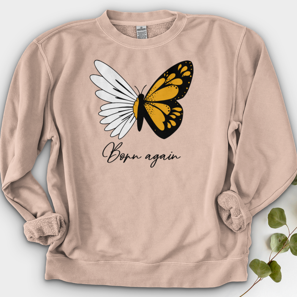 Butterflies And Daisy Crewneck