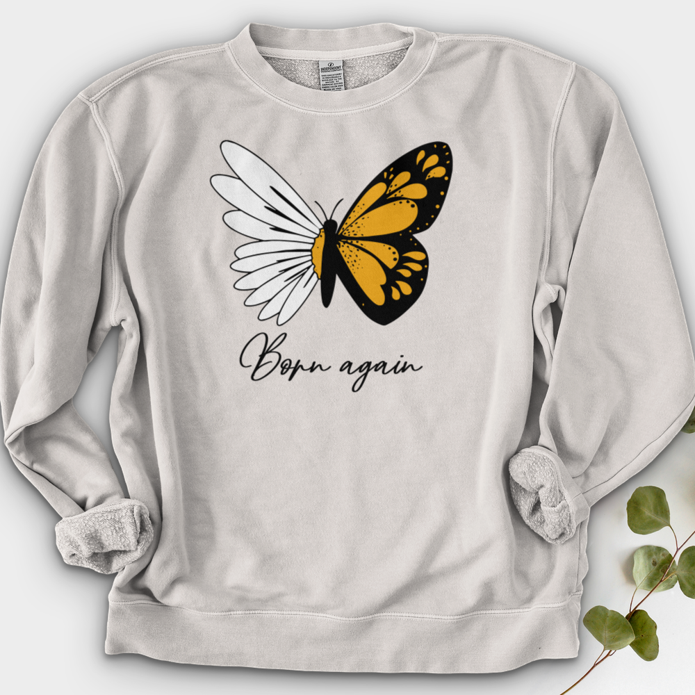 Butterflies And Daisy Crewneck