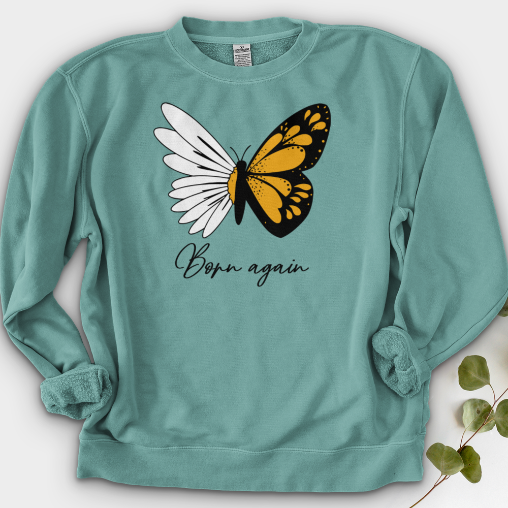 Butterflies And Daisy Crewneck