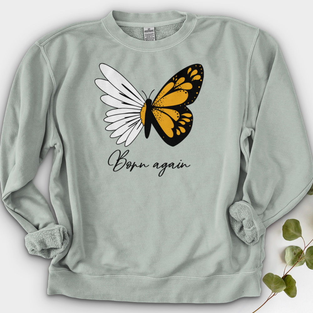 Butterflies And Daisy Crewneck