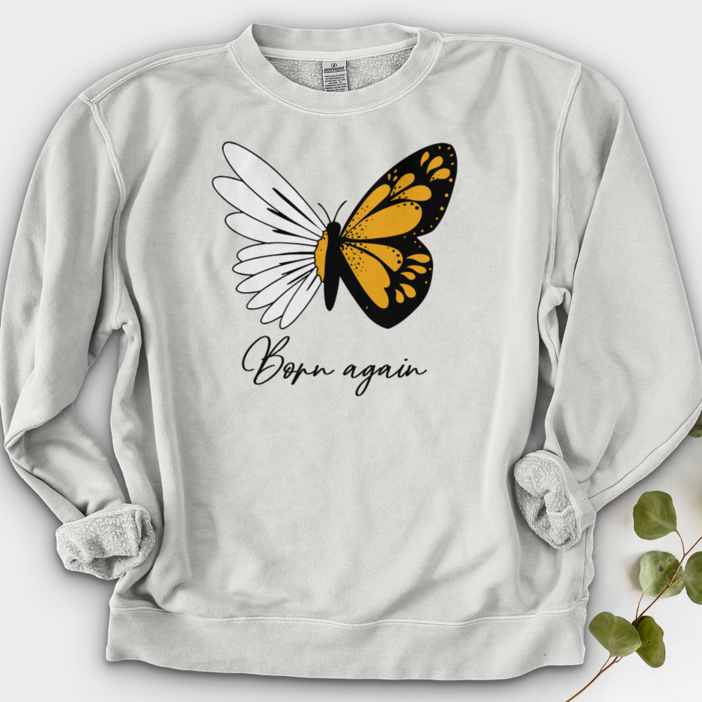 Butterflies And Daisy Crewneck