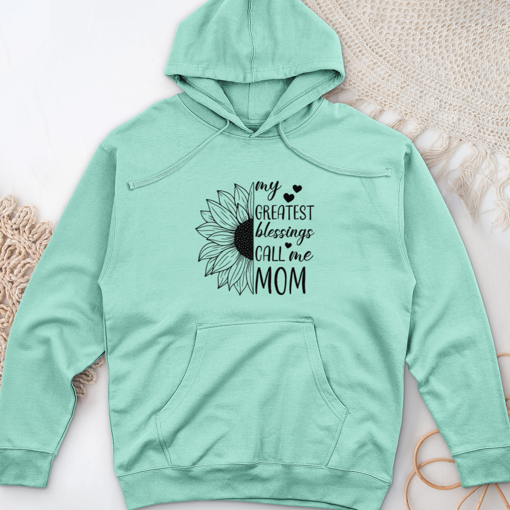 Call Me Mom Midweight Hooded Sweatshirt