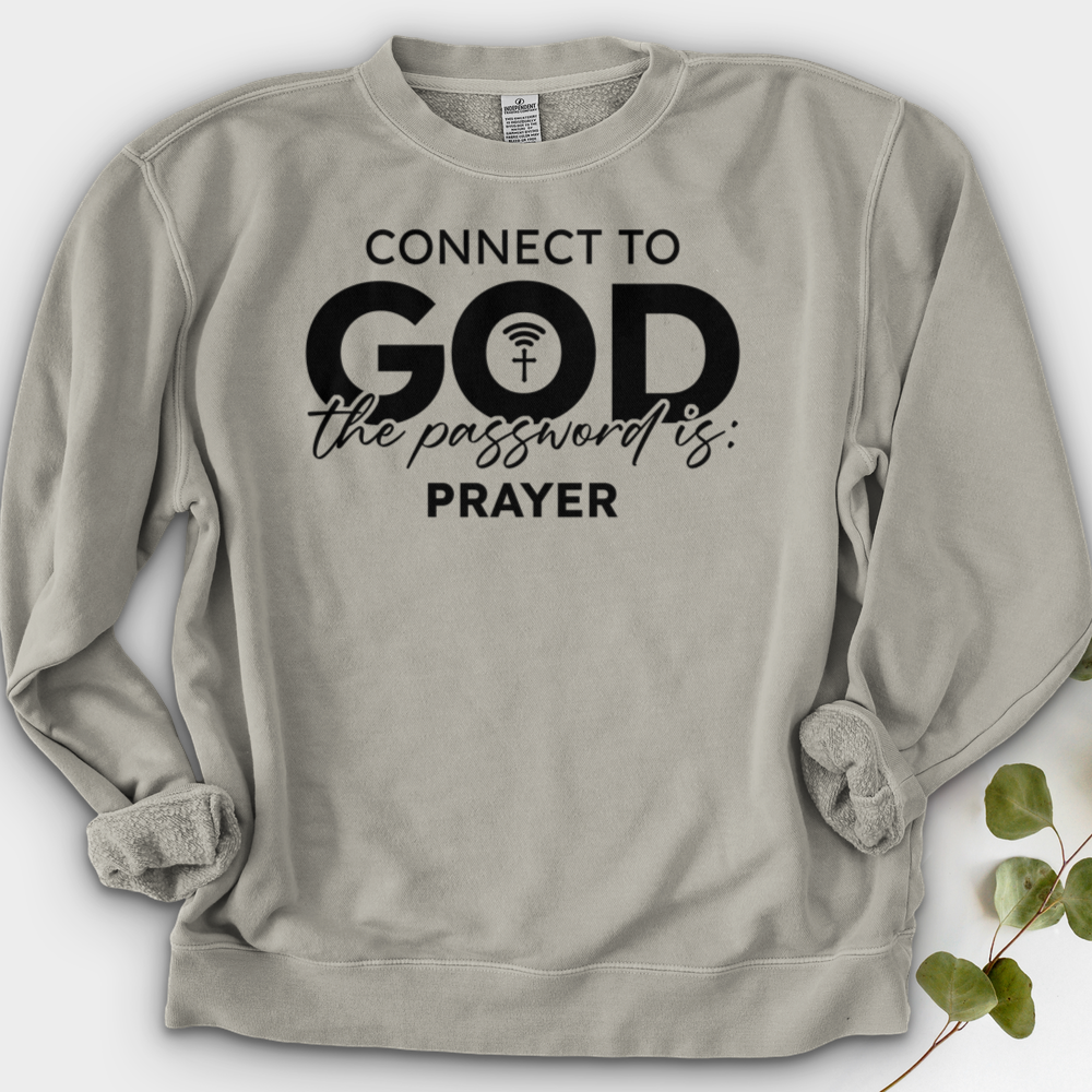 Connect to God Crewneck