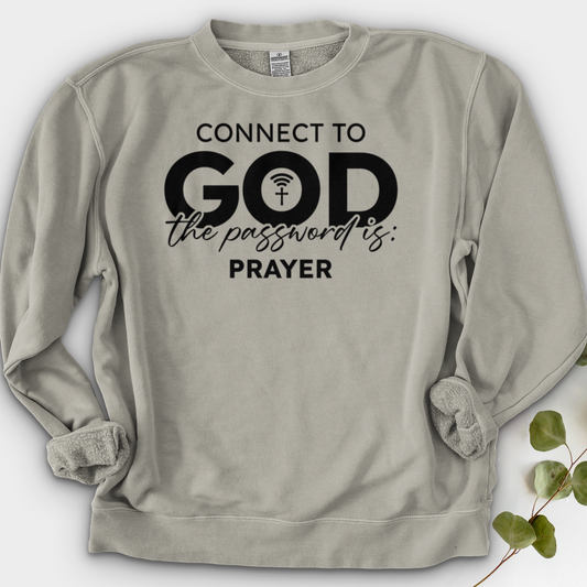 Connect to God Crewneck
