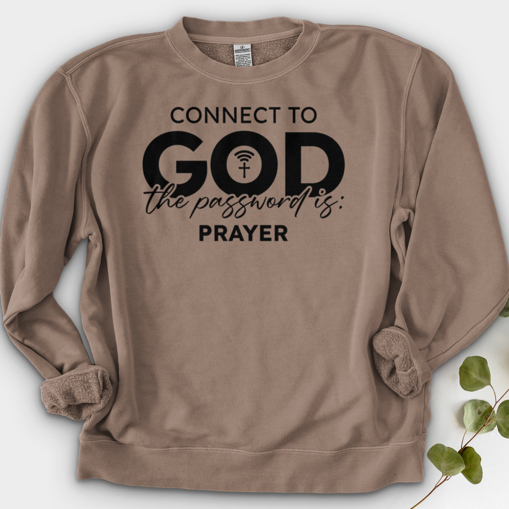 Connect to God Crewneck