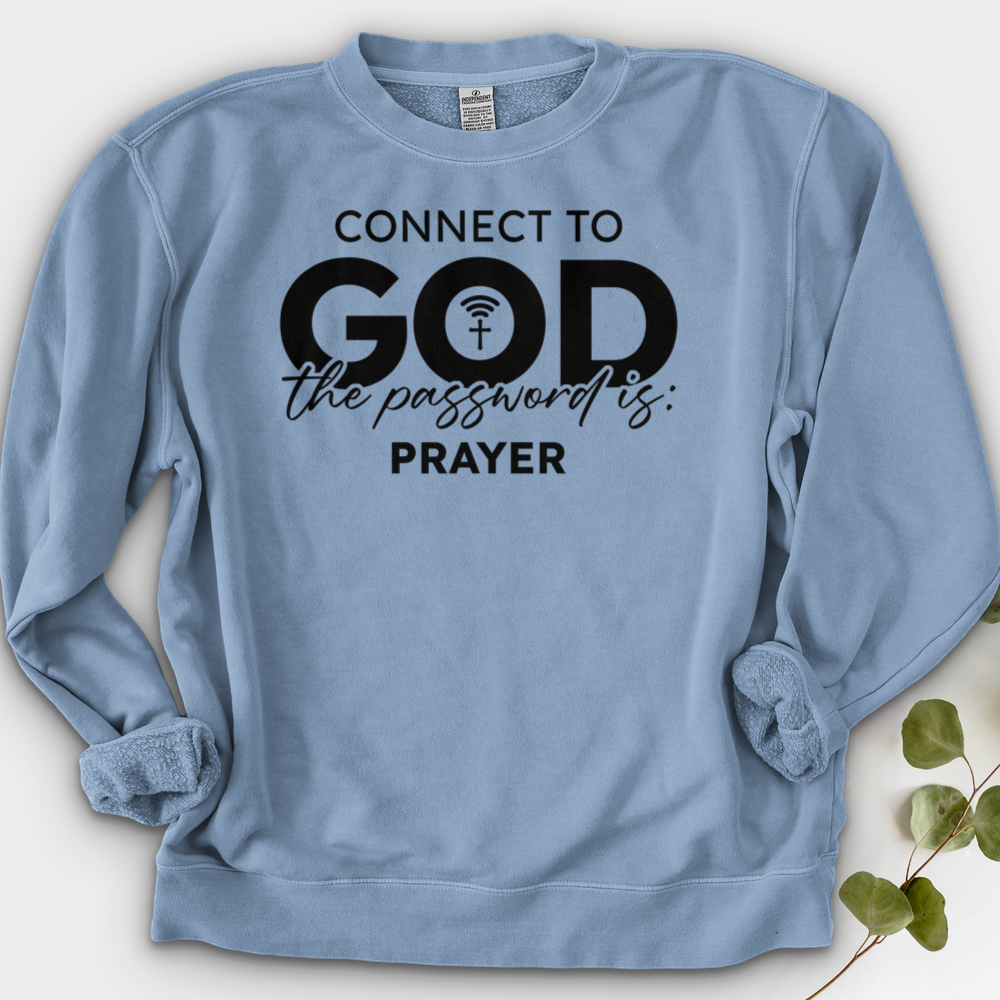 Connect to God Crewneck