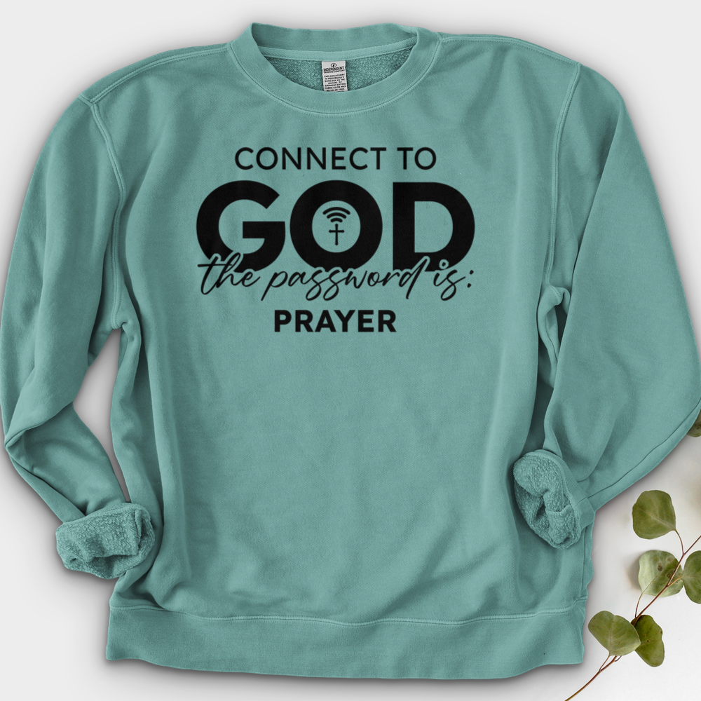 Connect to God Crewneck