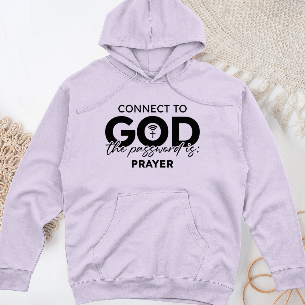Connect to God Midweight Hooded Sweatshirt