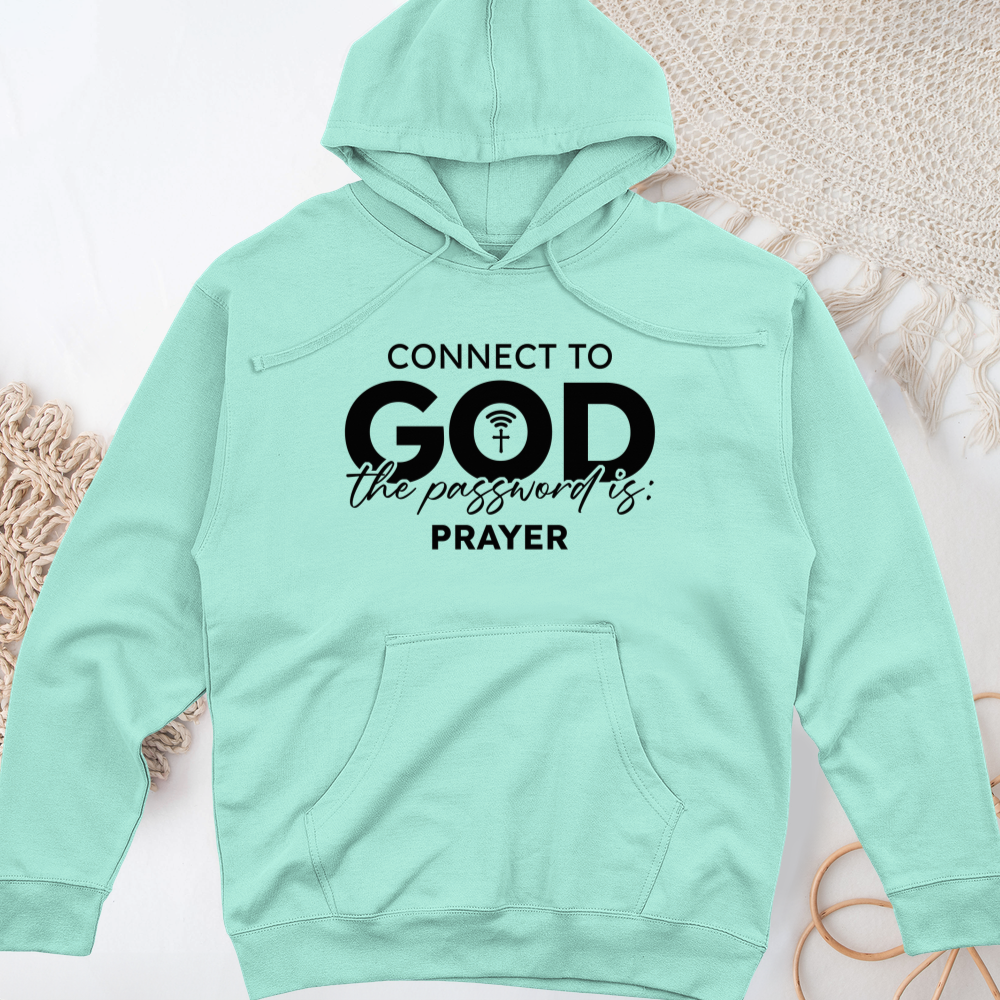 Connect to God Midweight Hooded Sweatshirt