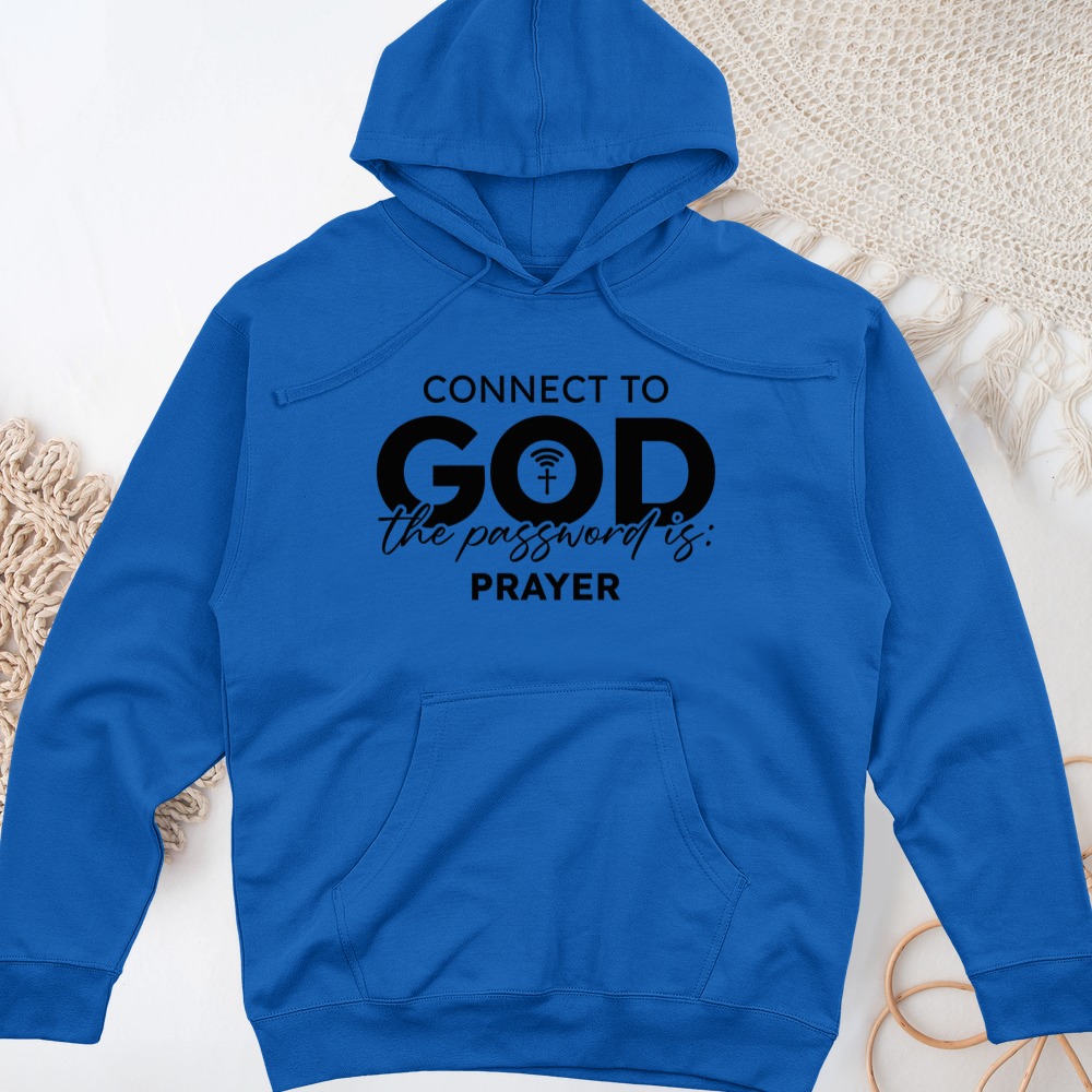 Connect to God Midweight Hooded Sweatshirt