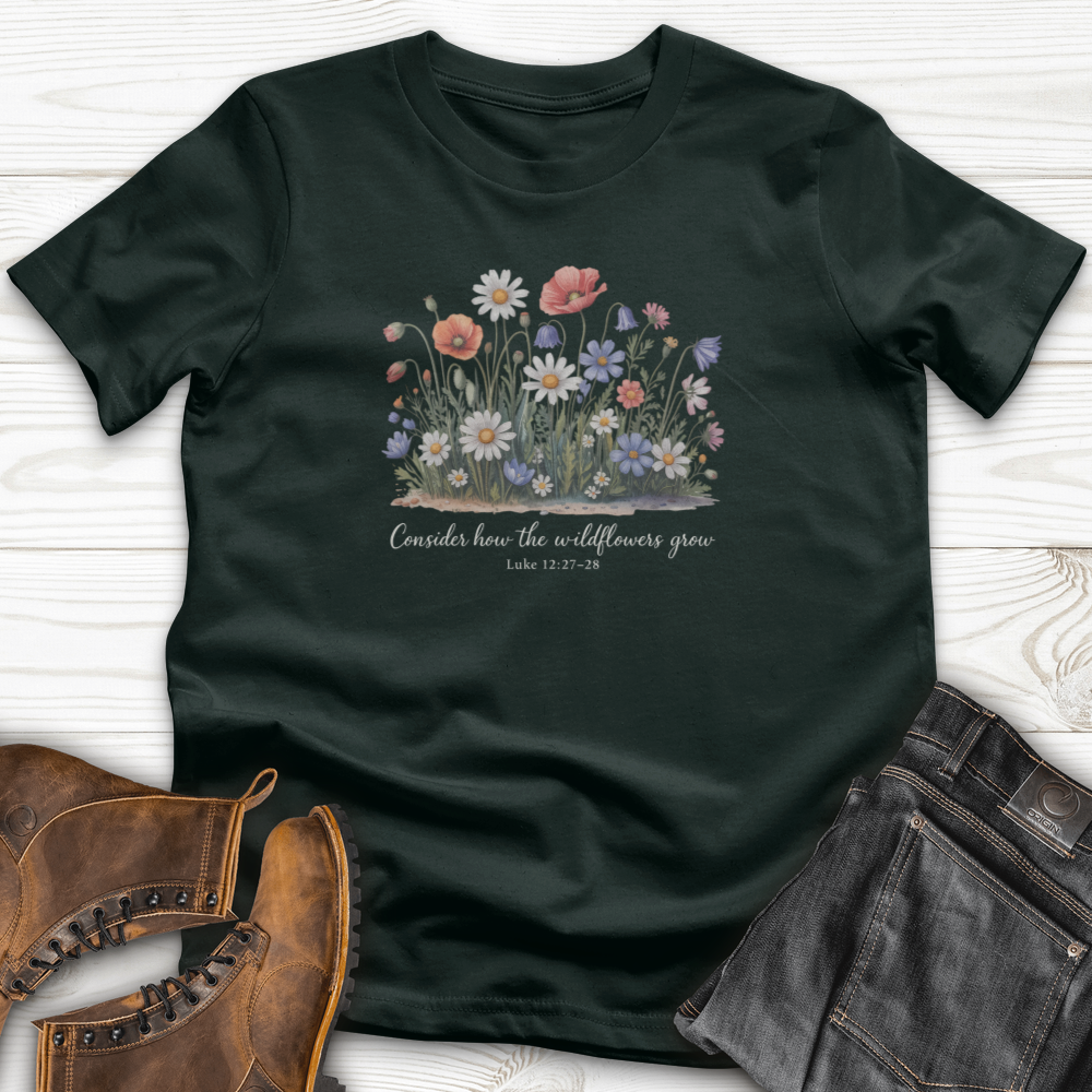 Consider How the Wildflowers Grow T-Shirt