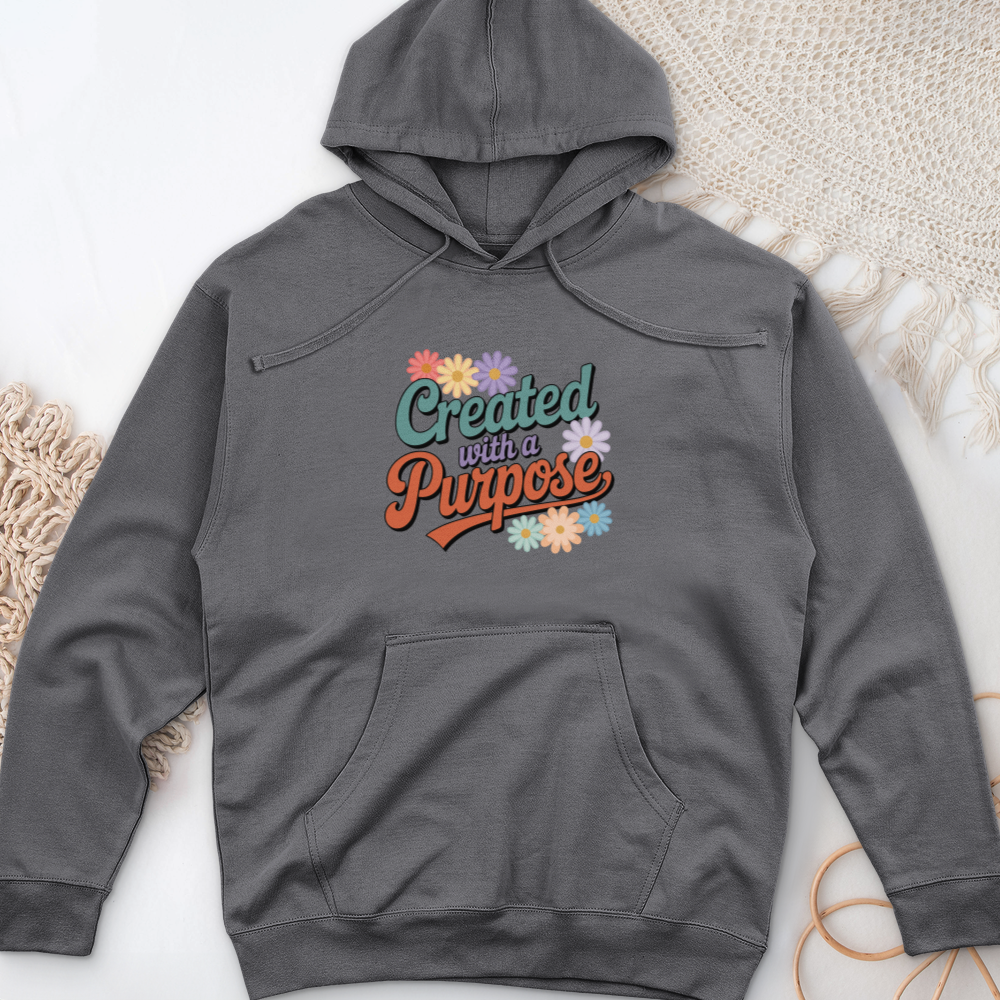 Created With A Purpose Midweight Hooded Sweatshirt