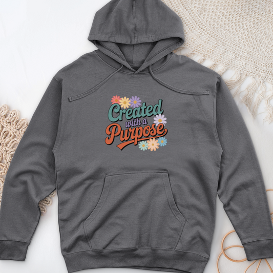 Created With A Purpose Midweight Hooded Sweatshirt