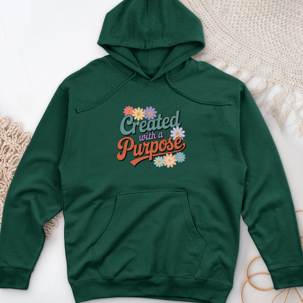 Created With A Purpose Midweight Hooded Sweatshirt