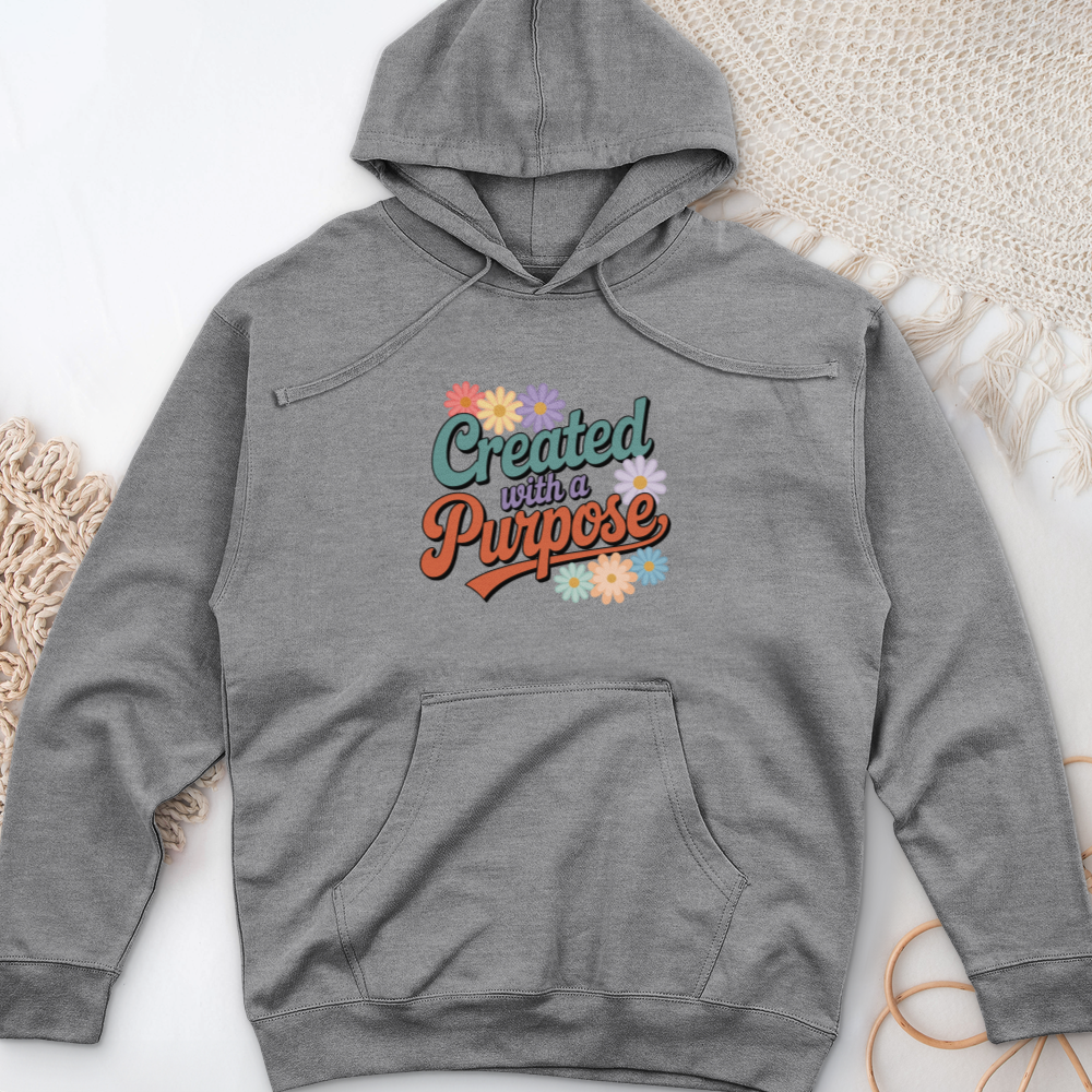 Created With A Purpose Midweight Hooded Sweatshirt