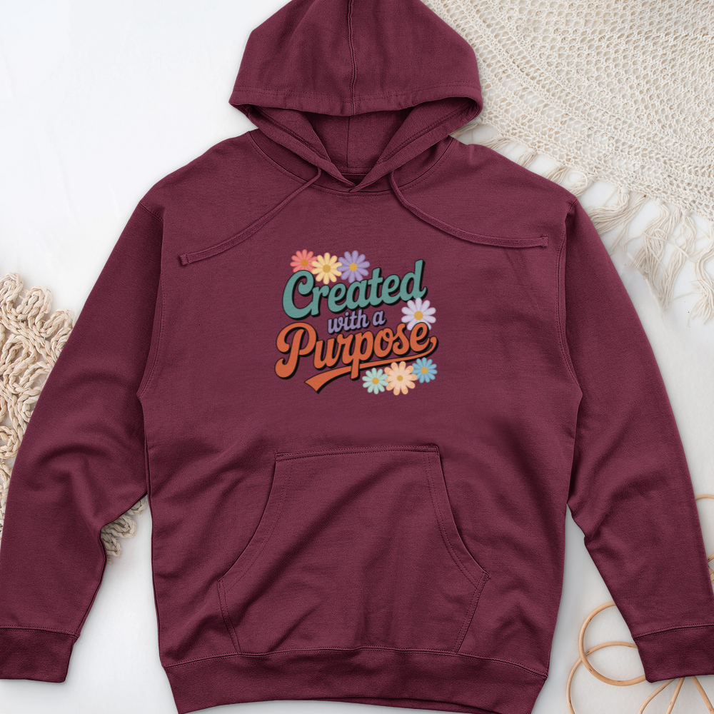 Created With A Purpose Midweight Hooded Sweatshirt