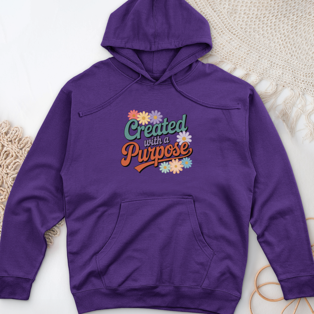 Created With A Purpose Midweight Hooded Sweatshirt