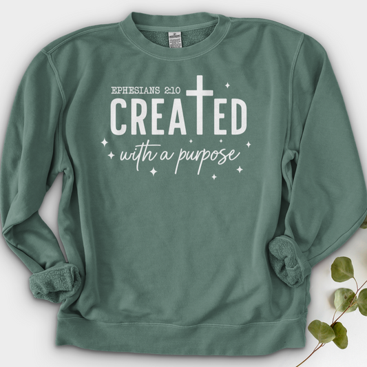 Created  With Purpose Crewneck