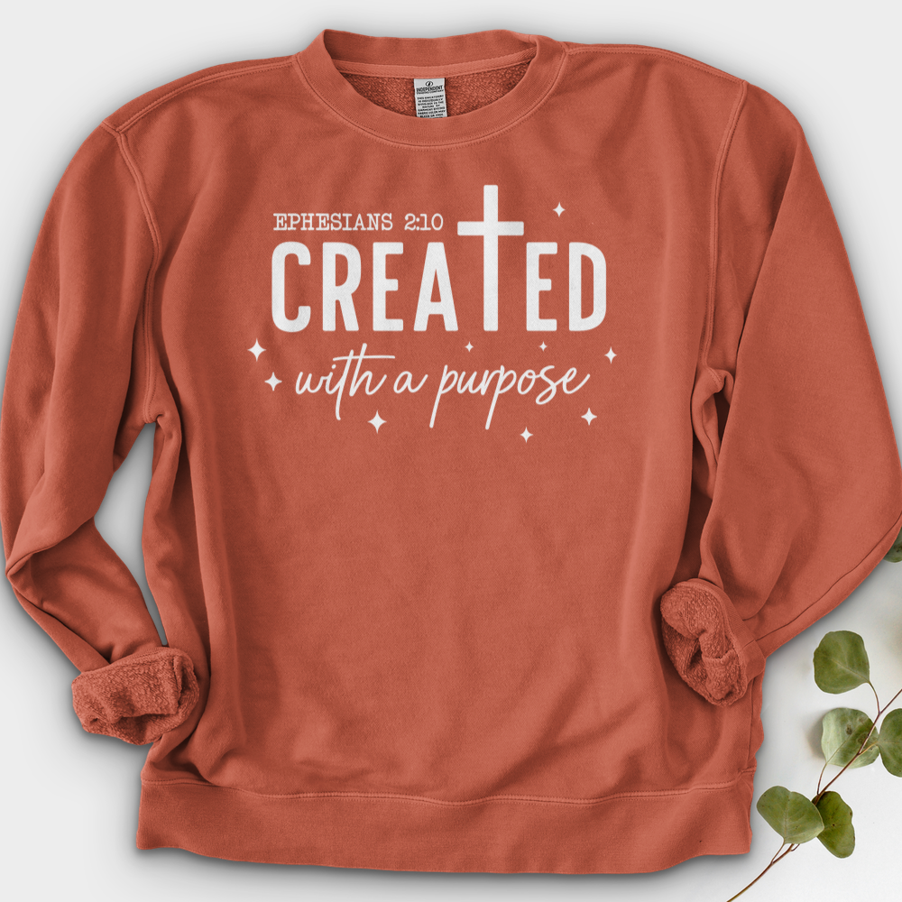 Created  With Purpose Crewneck