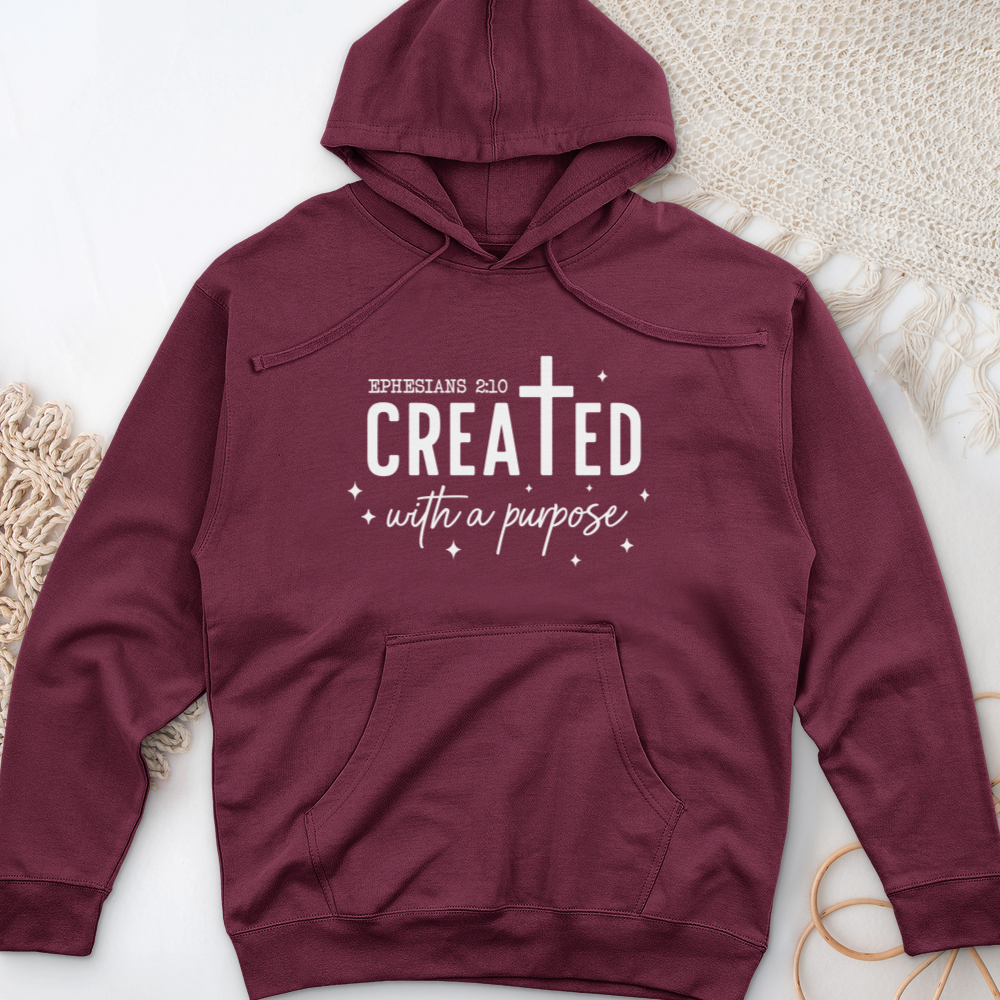 Created With Purpose Midweight Hooded Sweatshirt
