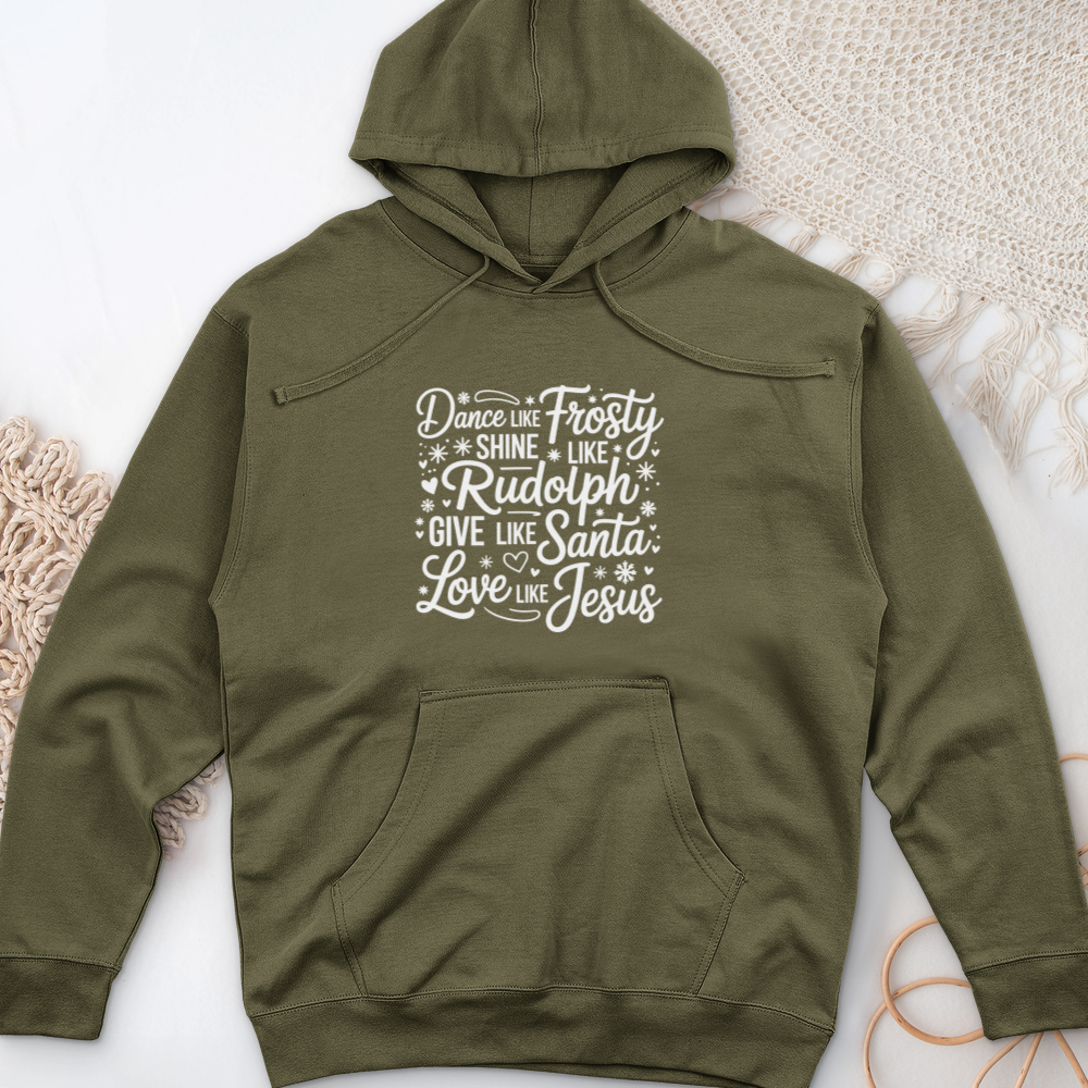 Dance Like Midweight Hooded Sweatshirt