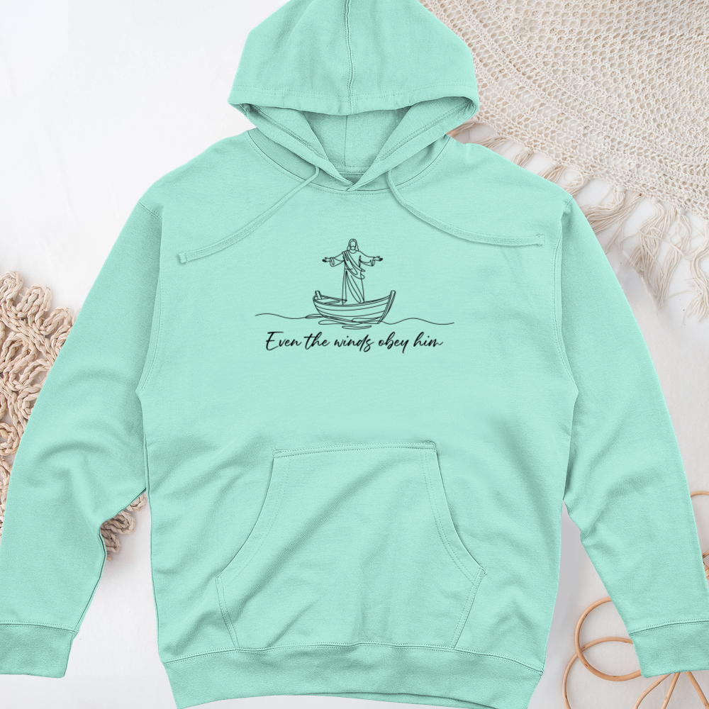 Even The Winds Midweight Hooded Sweatshirt