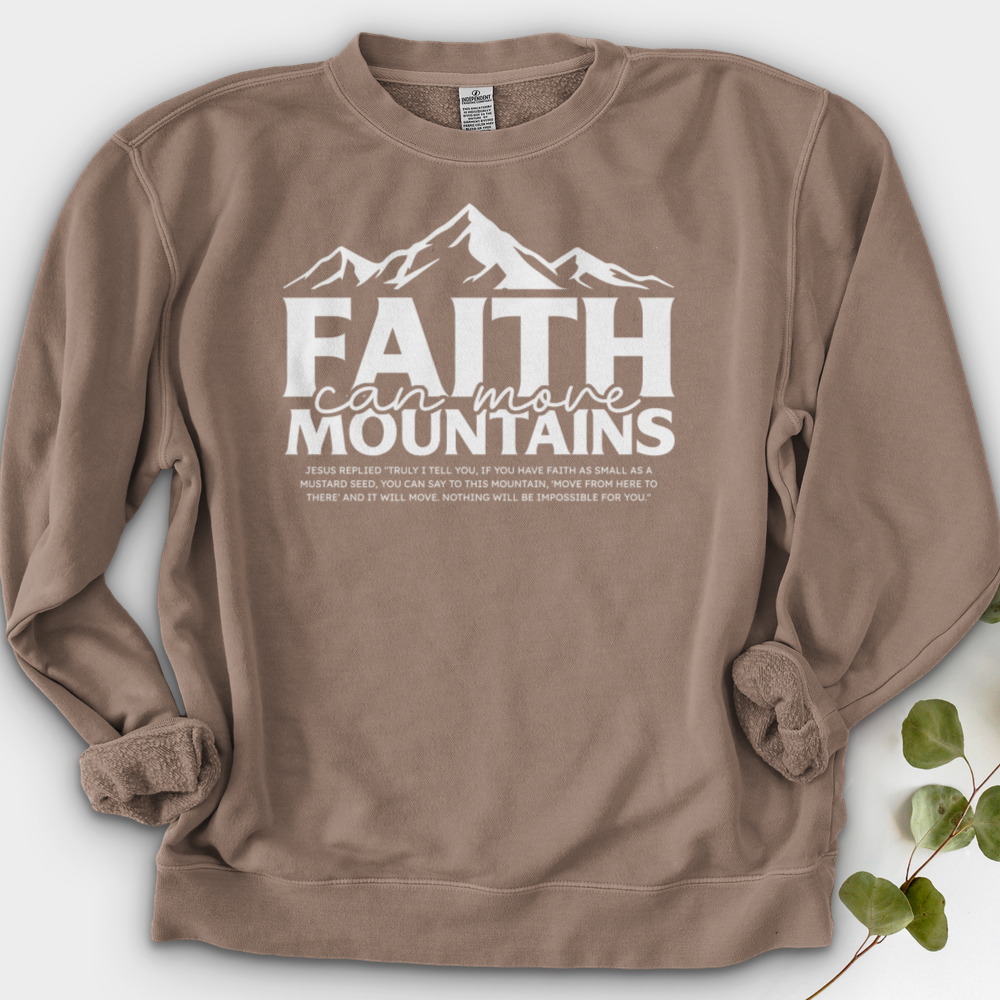 Faith Can Move Crewneck