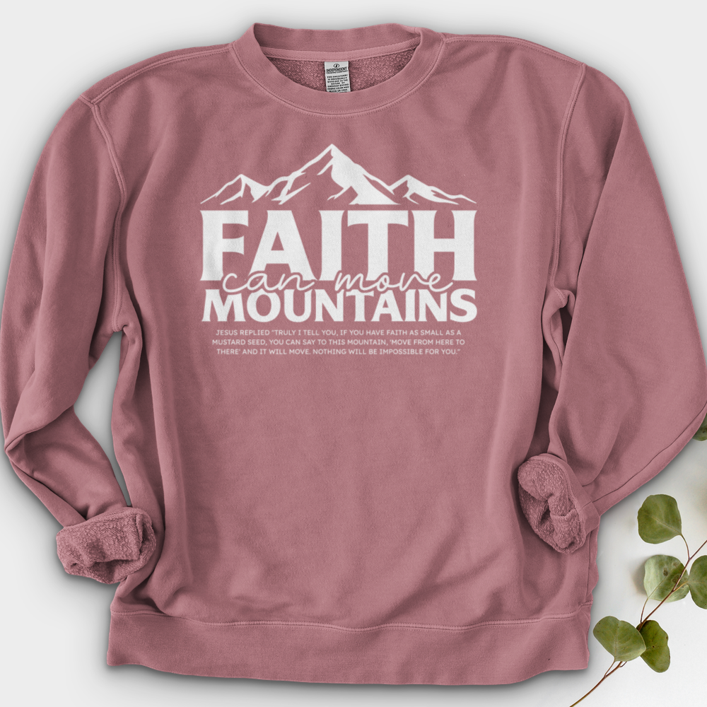 Faith Can Move Crewneck