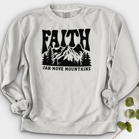 Faith Can Move Mountain Crewneck