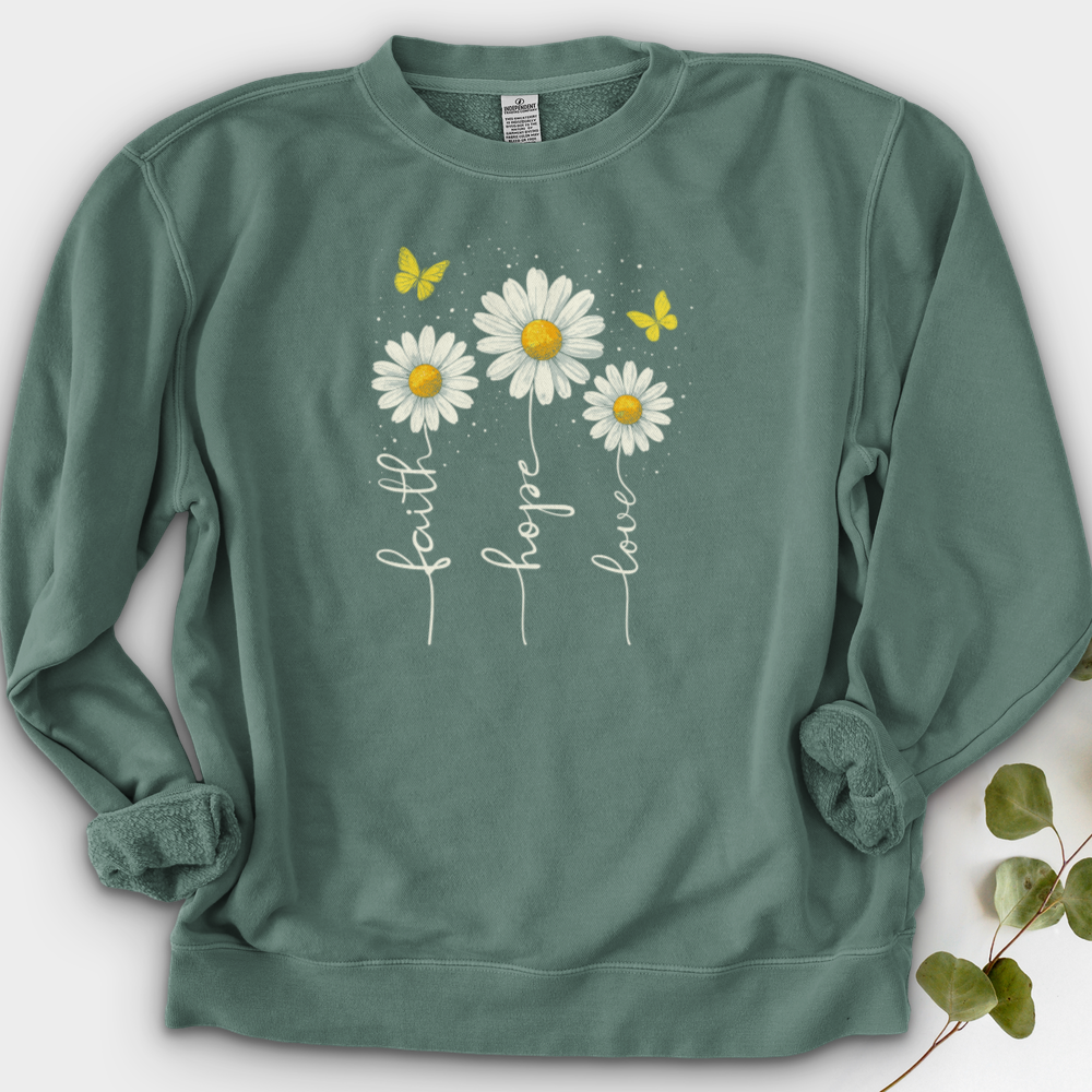 Faith Hope Love Crewneck