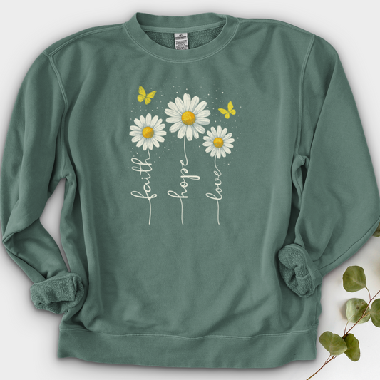 Faith Hope Love Crewneck