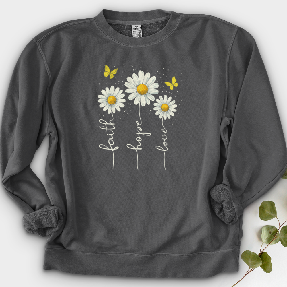 Faith Hope Love Crewneck