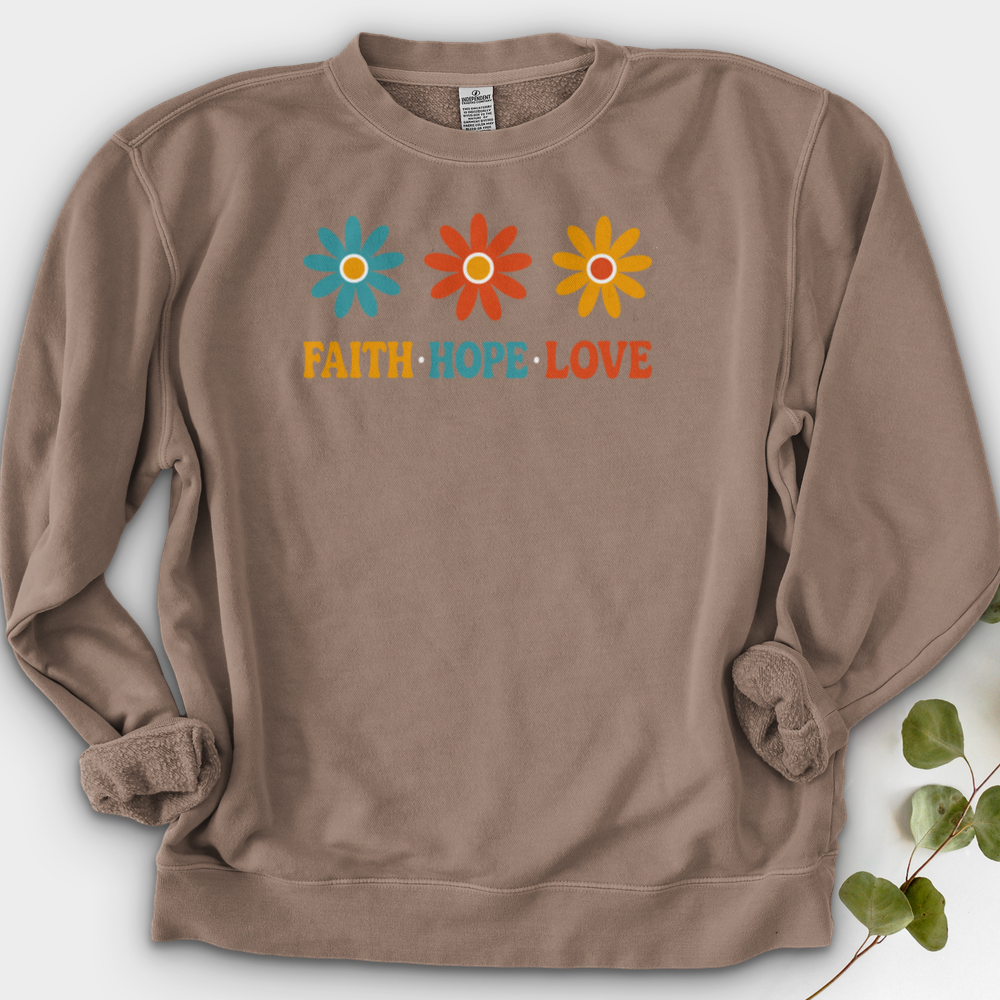 Faith Hope Love Crewneck