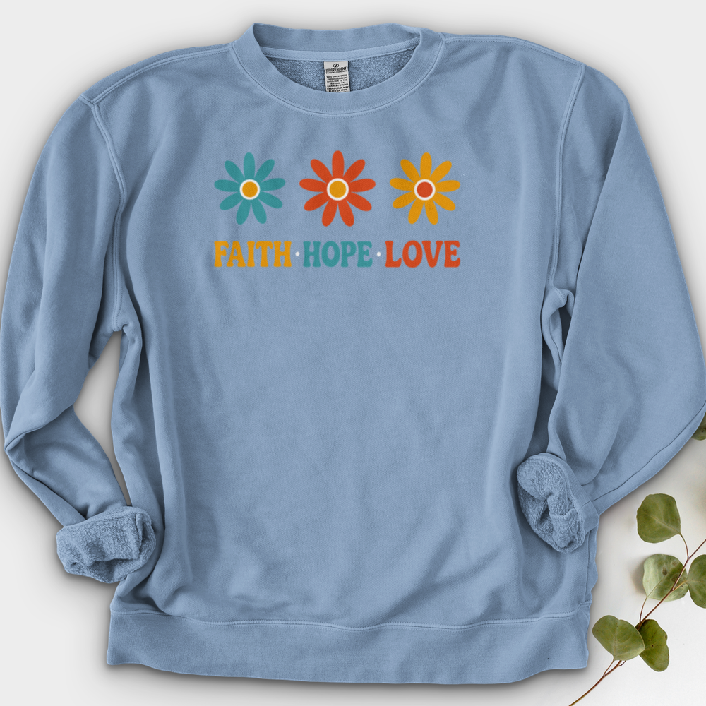 Faith Hope Love Crewneck