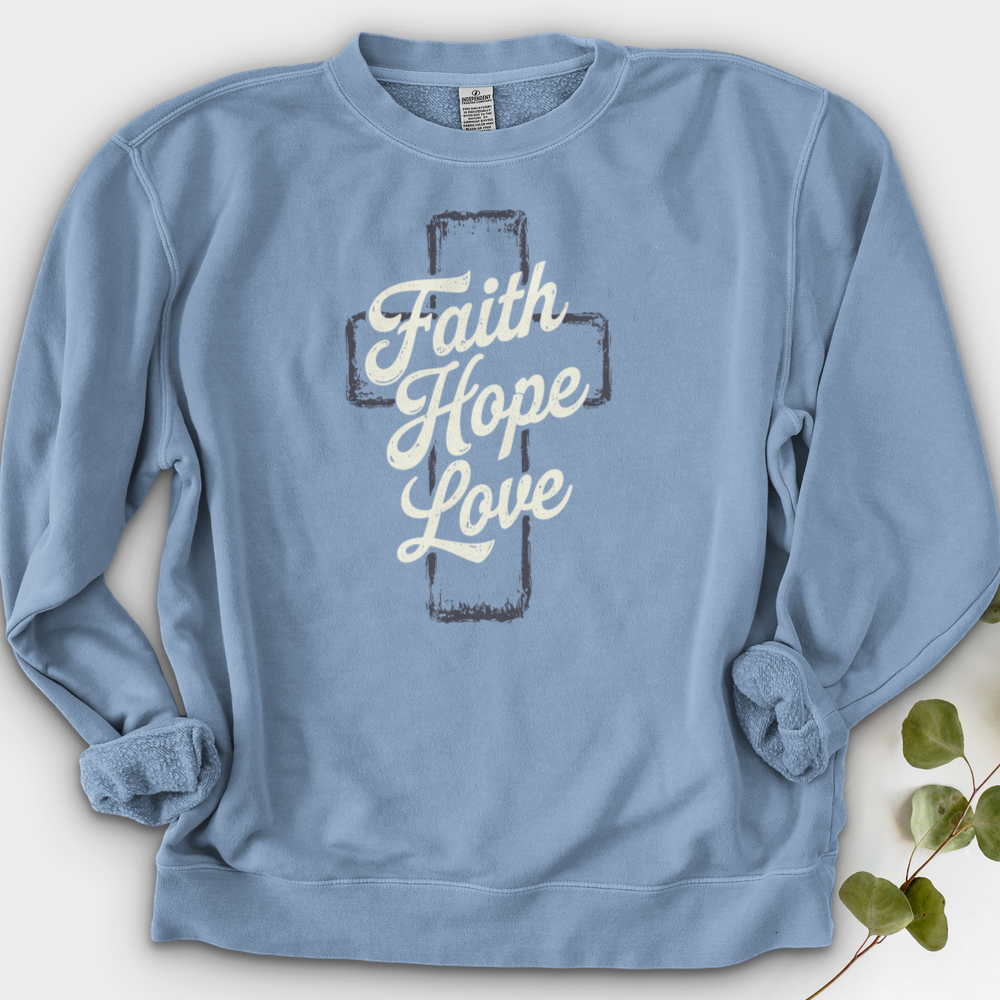 Faith Hope Love Crewneck