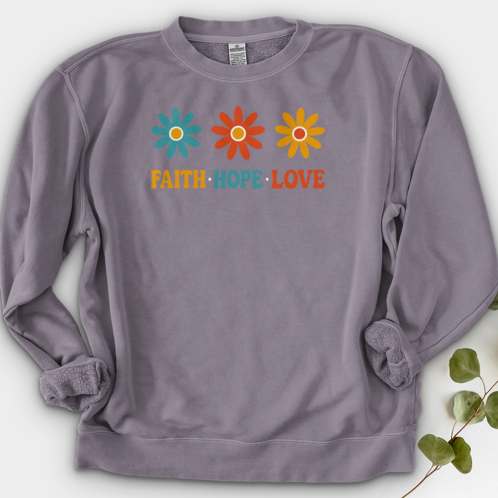 Faith Hope Love Crewneck