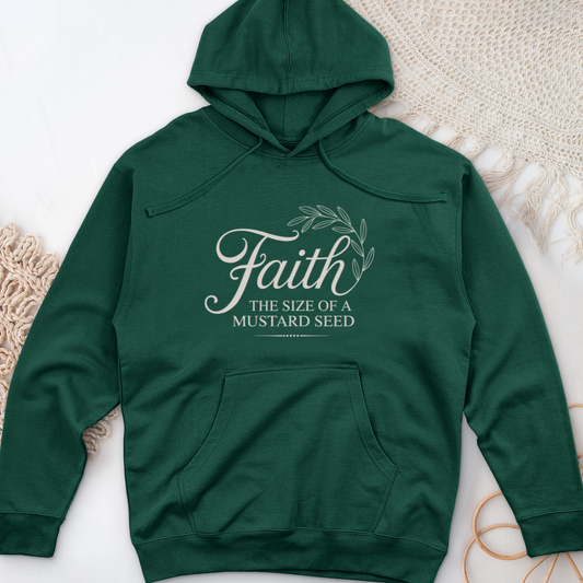 Faith the Size of a Mustard Seed Midweight Hooded Sweatshirt