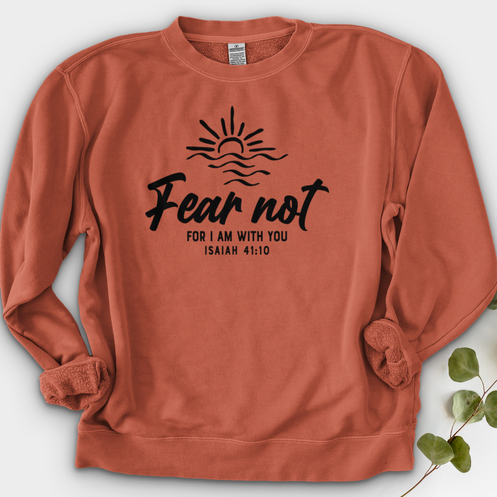 Fear Not, I Am With You Crewneck