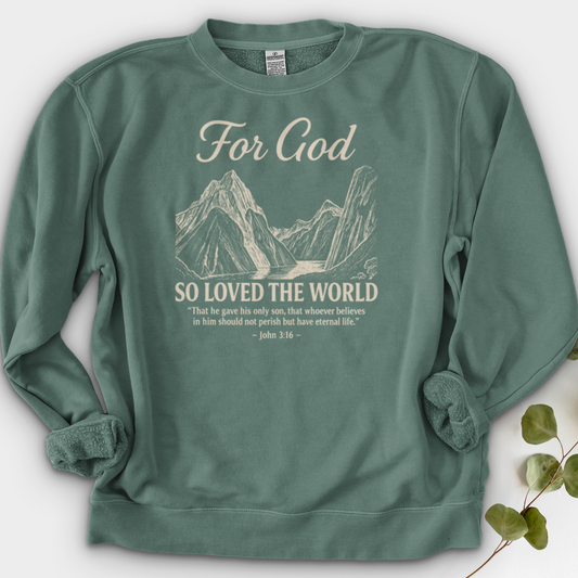For God So Loved The World Crewneck
