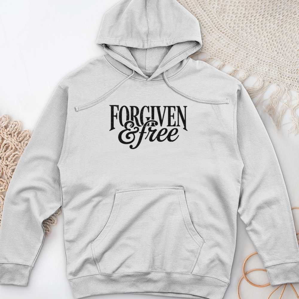 Forgiven and Free Midweight Hooded Sweatshirt