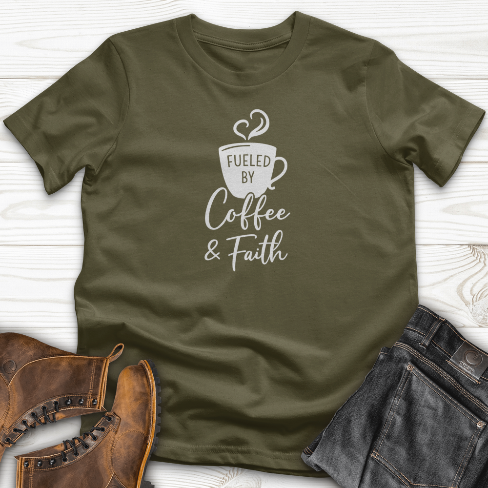 Fueled By Coffee & Faith T-Shirt