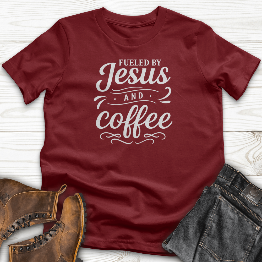 Fueled By Jesus And Coffee T-Shirt