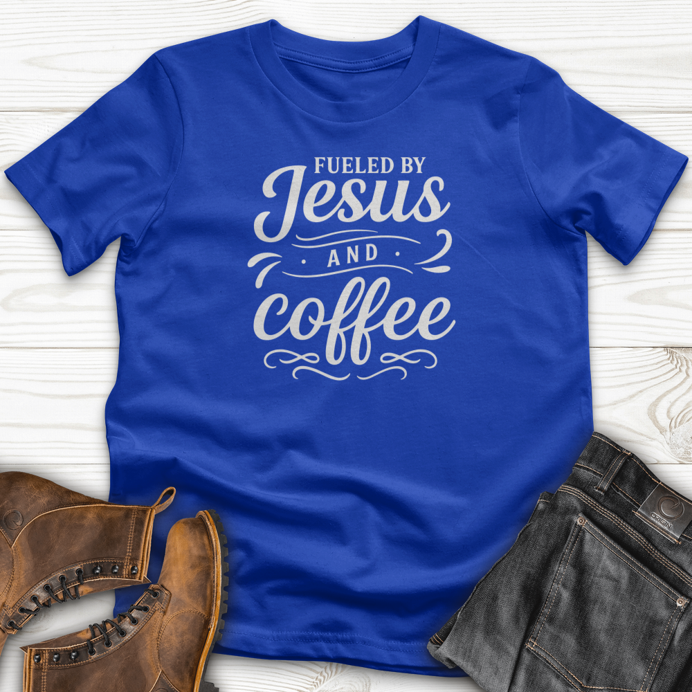 Fueled By Jesus And Coffee T-Shirt