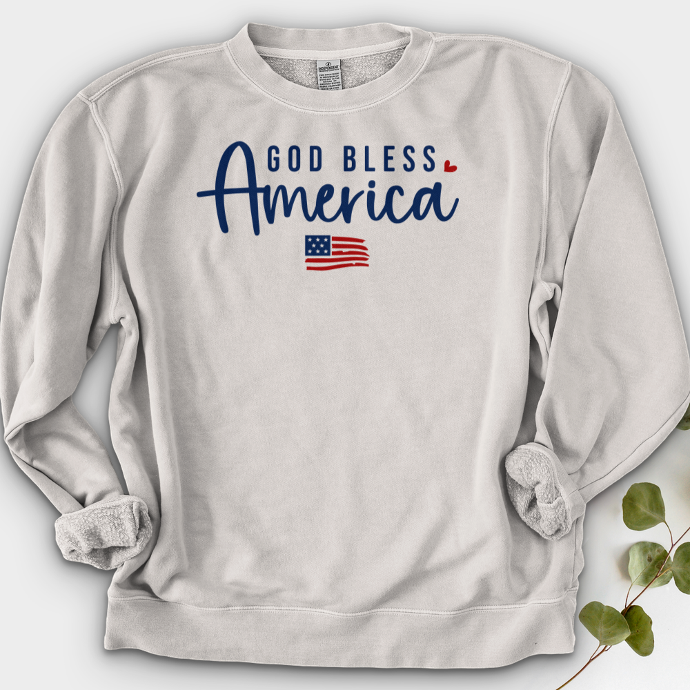 God Bless America Crewneck