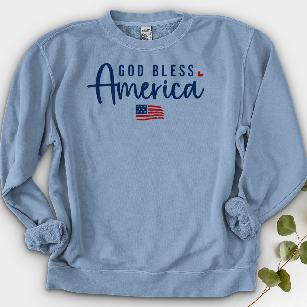 God Bless America Crewneck