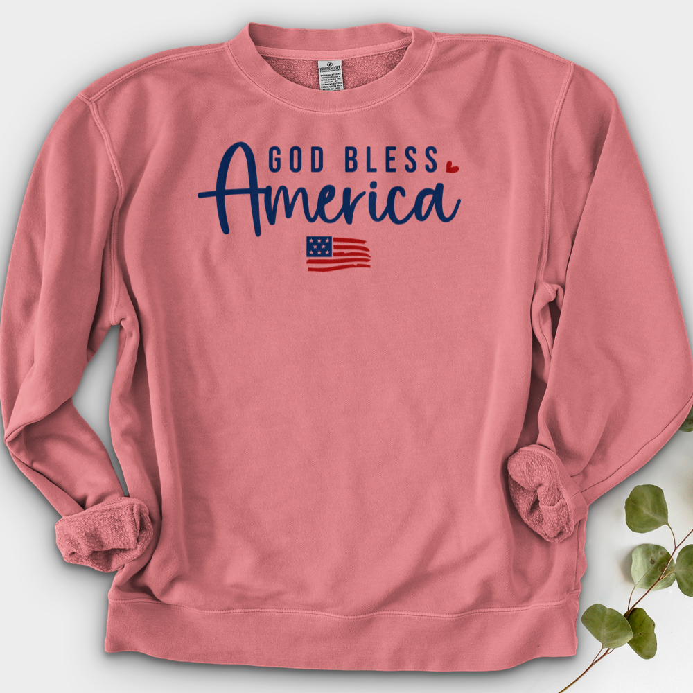 God Bless America Crewneck